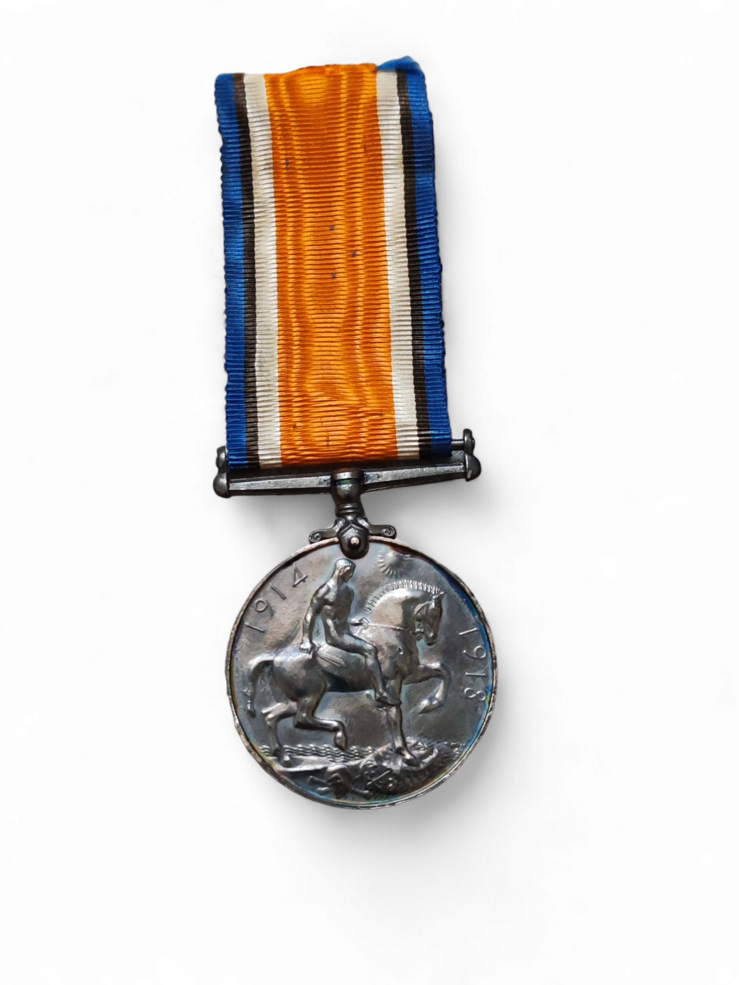 militaria : Médaille Britannique de la guerre 14-18 WW1 Georges V